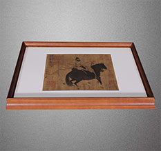 武隆书画装裱配框服务案例